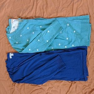 Bundle two blue sweaters